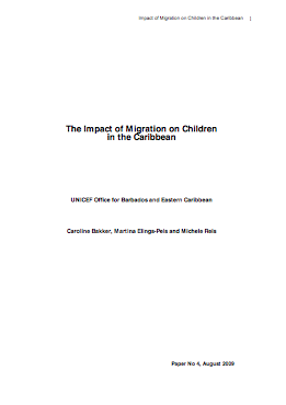 The Impact of Migration on Children in the Caribbean 