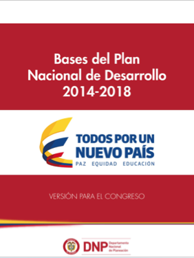 Bases del plan nacional de desarrollo 2014-2018